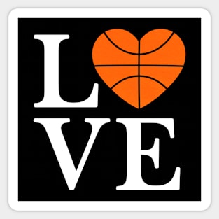 Basketball LOVE Sticker